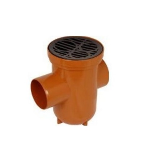 Ashirvad Pushfit UPVC Bottle Gully Trap With Jali Double Side, 2297507